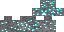 Minecraft skin texture, 64x32 legacy pixels