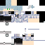 Minecraft skin texture, 64x64 pixels