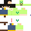 Minecraft skin texture, 64x64 pixels