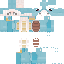 Minecraft skin texture, 64x64 pixels