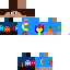 Minecraft skin texture, 64x64 pixels