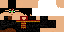 Minecraft skin texture, 64x32 legacy pixels