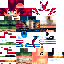 Minecraft skin texture, 64x64 pixels