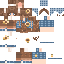 Minecraft skin texture, 64x64 pixels