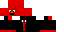 Minecraft skin texture, 64x32 legacy pixels
