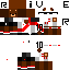 Minecraft skin texture, 64x64 pixels