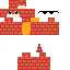 Minecraft skin texture, 64x64 pixels