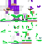 Minecraft skin texture, 64x64 pixels