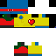 Minecraft skin texture, 64x64 pixels