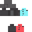 Minecraft skin texture, 64x64 pixels