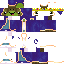 Minecraft skin texture, 64x64 pixels