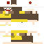 Minecraft skin texture, 64x64 pixels