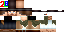 Minecraft skin texture, 64x32 legacy pixels