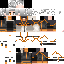 Minecraft skin texture, 64x64 pixels