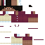 Pink Minecraft skin texture, 64x64 pixels