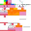 Minecraft skin texture, 64x64 pixels