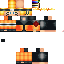 Minecraft skin texture, 64x64 pixels