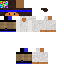 Minecraft skin texture, 64x64 pixels