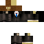 Minecraft skin texture, 64x64 pixels