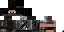Minecraft skin texture, 64x32 legacy pixels