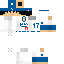 Minecraft skin texture, 64x64 pixels