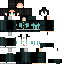 Minecraft skin texture, 64x64 pixels