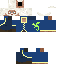 Minecraft skin texture, 64x64 pixels