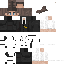 Minecraft skin texture, 64x64 pixels
