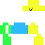 Minecraft skin texture, 64x64 pixels