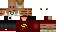 Minecraft skin texture, 64x32 legacy pixels
