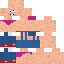 Minecraft skin texture, 64x64 pixels