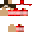 Minecraft skin texture, 64x64 pixels