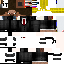 Minecraft skin texture, 64x64 pixels