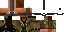 Minecraft skin texture, 64x32 legacy pixels