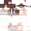 Minecraft skin texture, 64x64 pixels