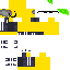 Minecraft skin texture, 64x64 pixels