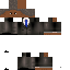Minecraft skin texture, 64x64 pixels