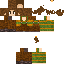 Minecraft skin texture, 64x64 pixels