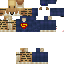 Minecraft skin texture, 64x64 pixels