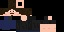 Minecraft skin texture, 64x32 legacy pixels