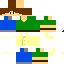 Minecraft skin texture, 64x64 pixels