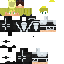 Minecraft skin texture, 64x64 pixels
