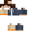 Minecraft skin texture, 64x64 pixels