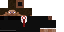 Minecraft skin texture, 64x32 legacy pixels
