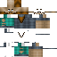Minecraft skin texture, 64x64 pixels