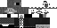 Minecraft skin texture, 64x32 legacy pixels