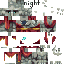 Minecraft skin texture, 64x64 pixels