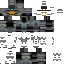 Minecraft skin texture, 64x64 pixels