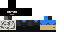 Minecraft skin texture, 64x32 legacy pixels