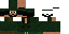 Minecraft skin texture, 64x32 legacy pixels